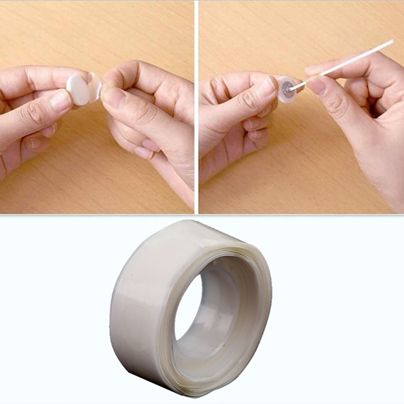 Adhesive Dot Wick - شمعة صنع الفتائل ملصقات شفافة ثابتة