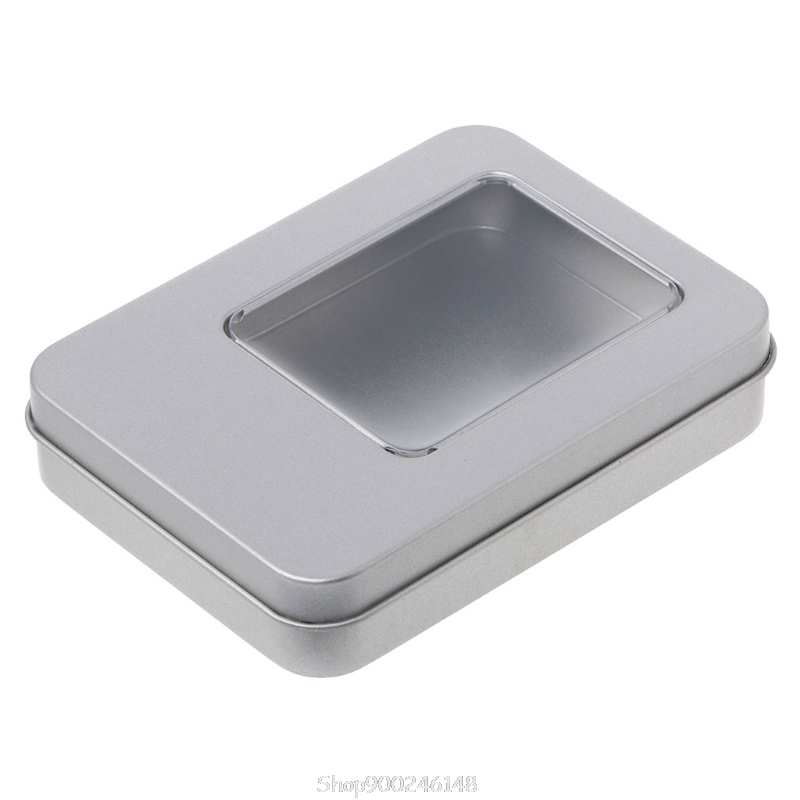 مستطيل القصدير صندوق تخزين الف - مراجعة Tin Container Lid وسعره