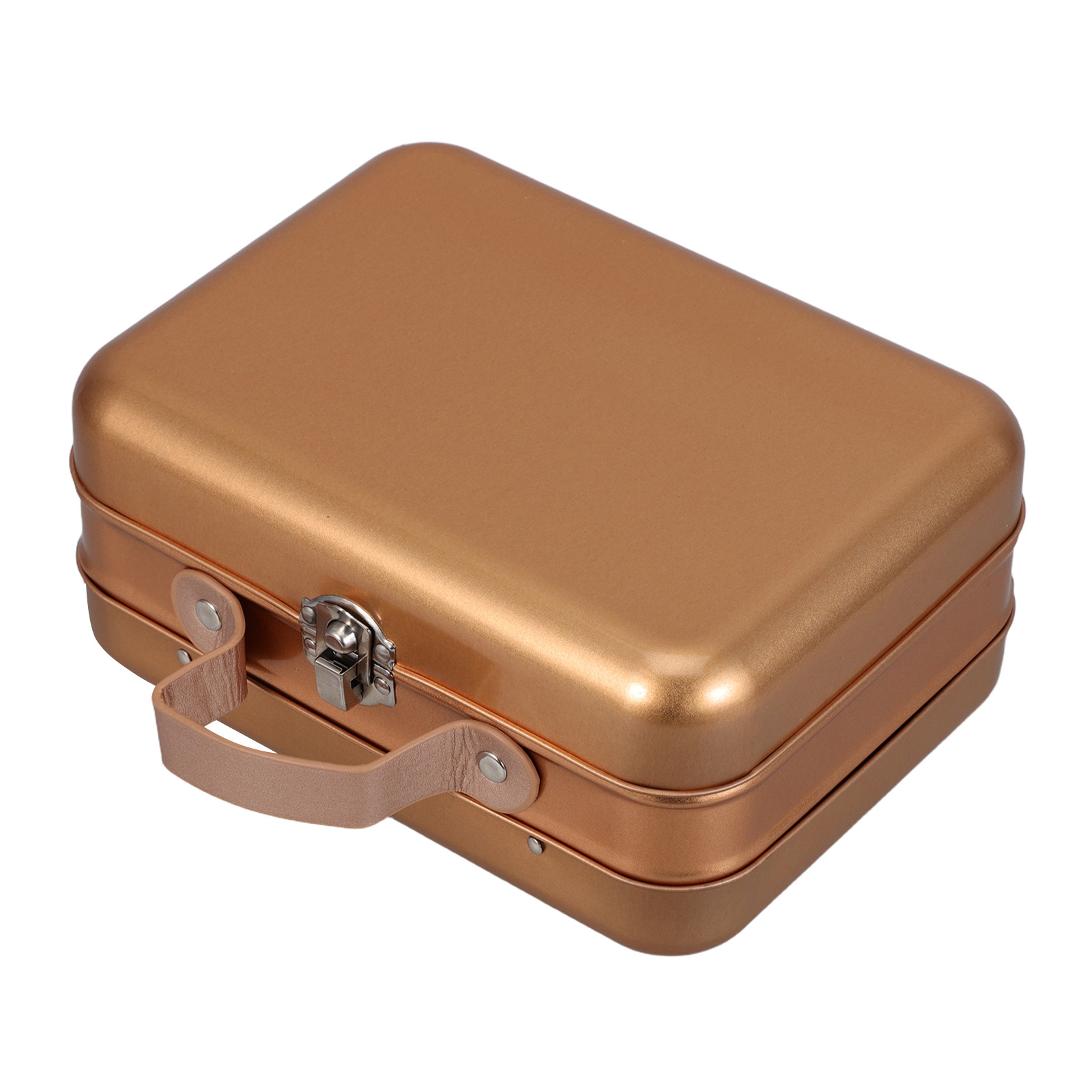 صندوق تخزين معدني مزخرف مقاس 7 - مراجعة Tin Container Lid وسعره