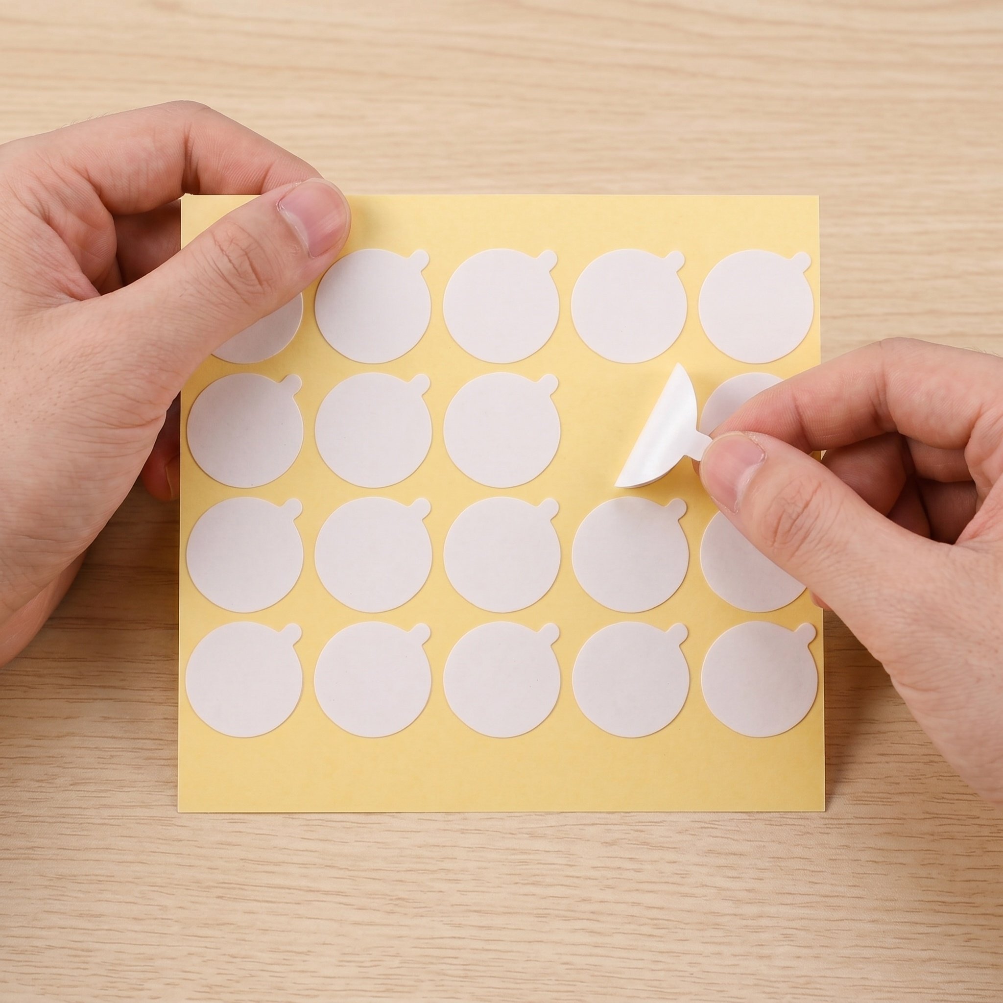 800 قطعة من ملصقات لاصقة دائري - مراجعة Adhesive Dot Wick وسعره