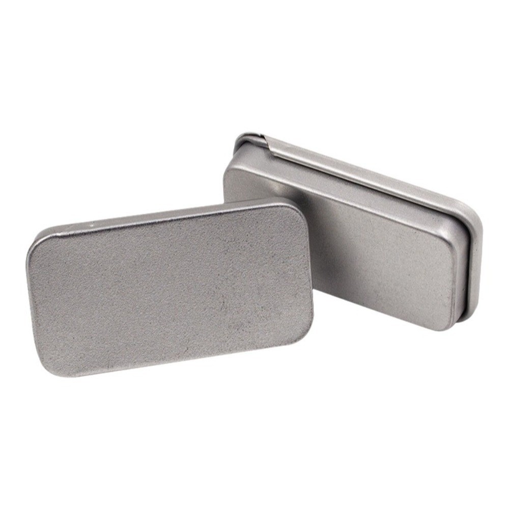 صندوق تخزين معدني مستطيل الشكل - مراجعة Tin Container Lid وسعره