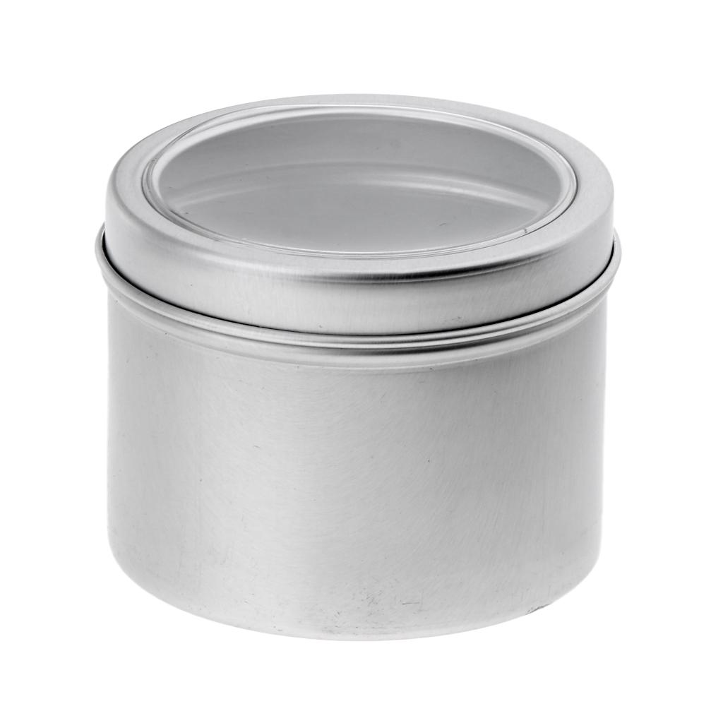 علب مستحضرات تجميل فارغة من ال - مراجعة Tin Container Lid وسعره