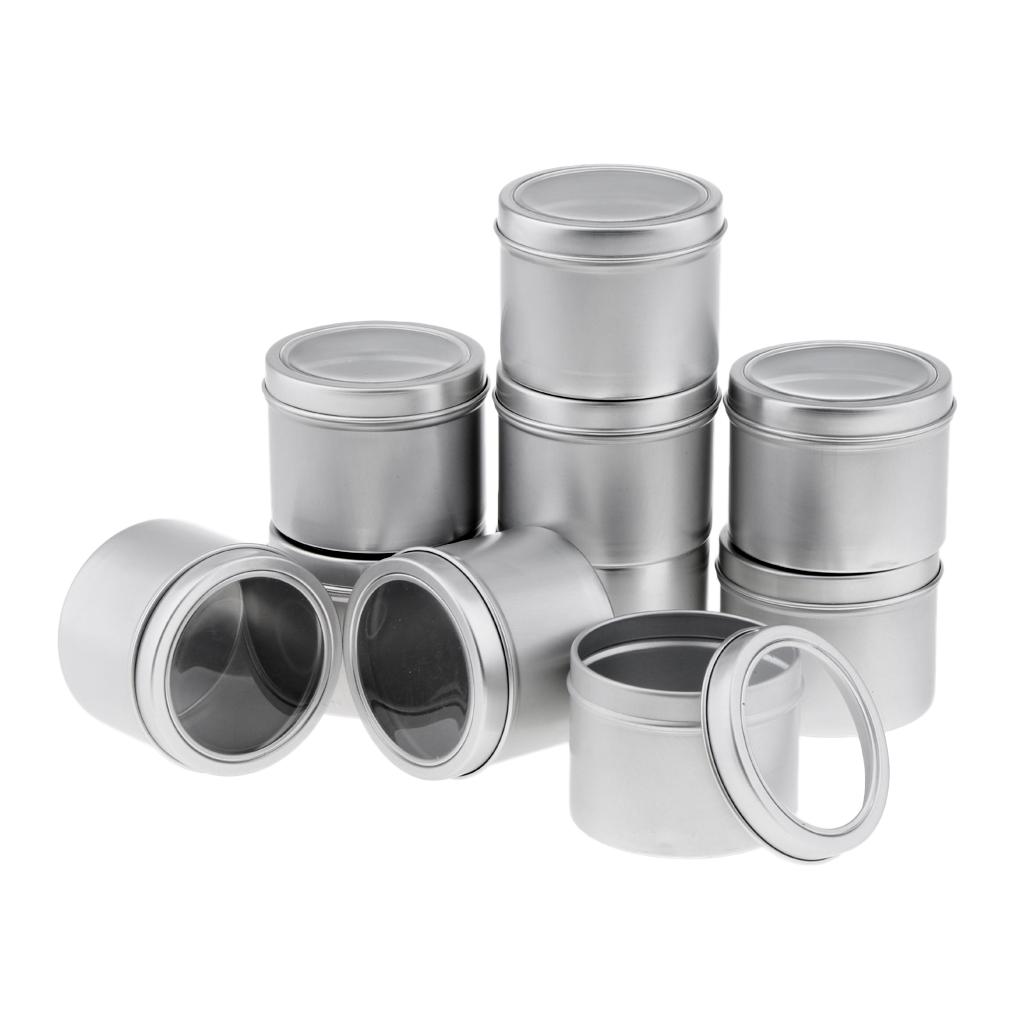علب مستحضرات تجميل فارغة من ال - مراجعة Tin Container Lid وسعره